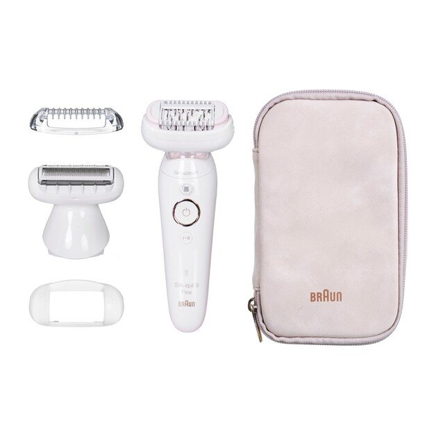 Braun | Epilator | Silk-epil 9 Flex SES9002 | Operating time (max) 40 min | Bulb lifetime (flashes) Not applicable | Number of p 14