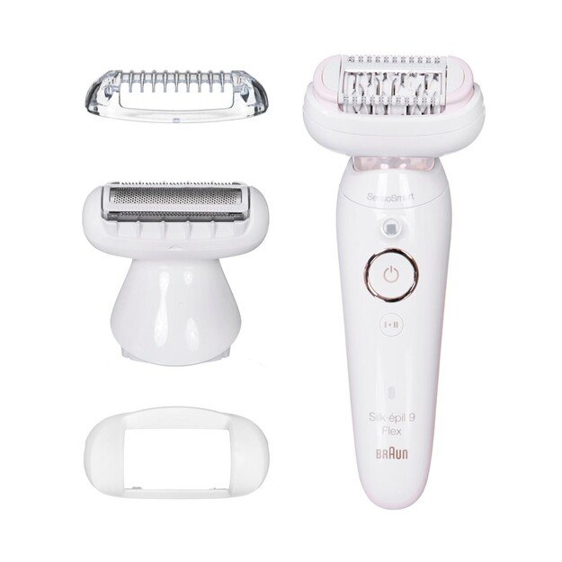 Braun | Epilator | Silk-epil 9 Flex SES9002 | Operating time (max) 40 min | Bulb lifetime (flashes) Not applicable | Number of p