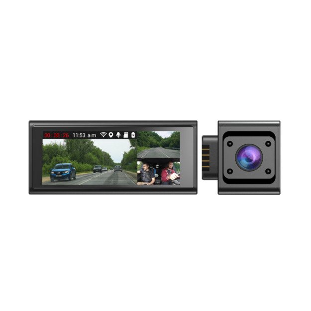 Navitel | Triple channel Full HD Dashcam | RC3 PRO | IPS 3.16 , 820x320 | GPS (satellite) | Maps included 6