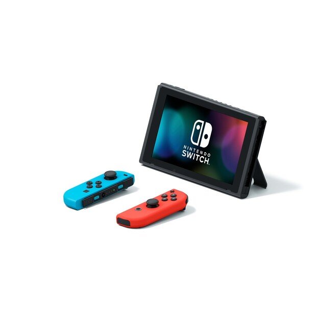 Nintendo Switch Konsole V2 (2022) rot/blau 3