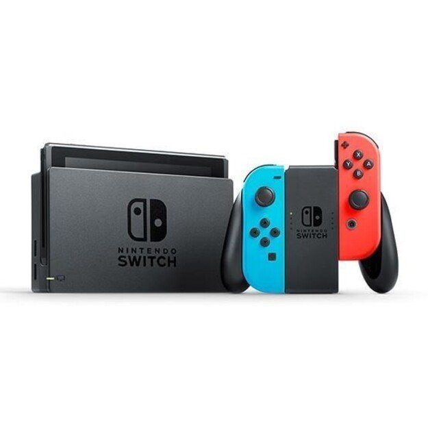 Nintendo Switch Konsole V2 (2022) rot/blau 1