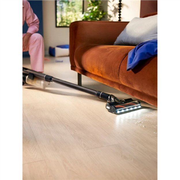 Philips 8000 series XC8057/01 stick vacuum/electric broom Battery Dry&wet Cyclonic Bagless 0.6 L Blue 2