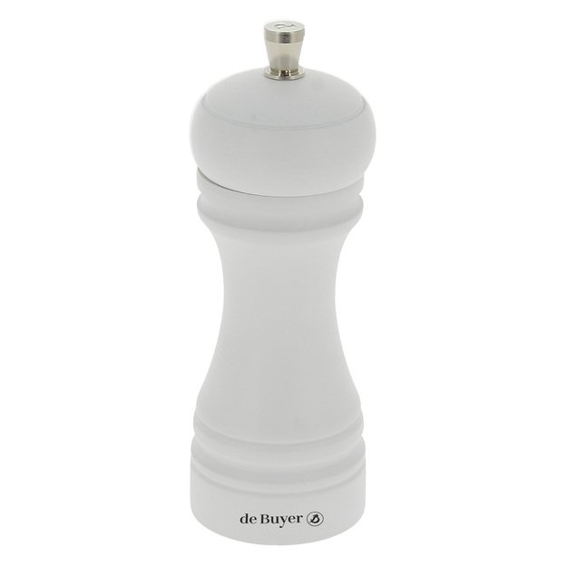 Pepper grinder, 14 cm, white matt, Java
