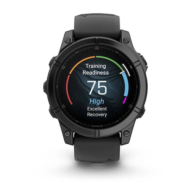 Garmin Fenix E stainless Steel slate grey 2