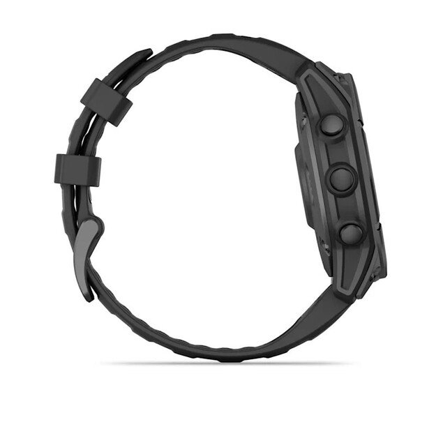 Garmin Fenix E stainless Steel slate grey 5