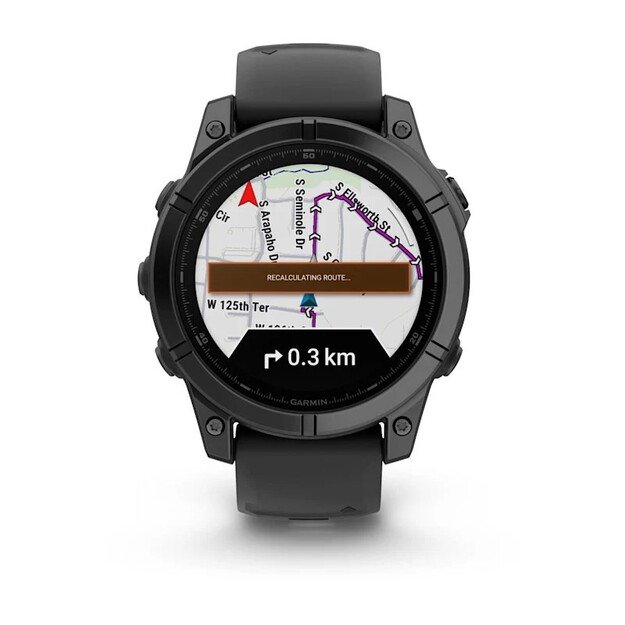 Garmin Fenix E stainless Steel slate grey 9