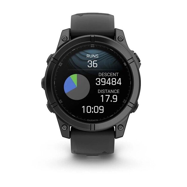 Garmin Fenix E stainless Steel slate grey 3