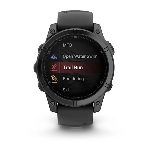Garmin Fenix E stainless Steel slate grey 4