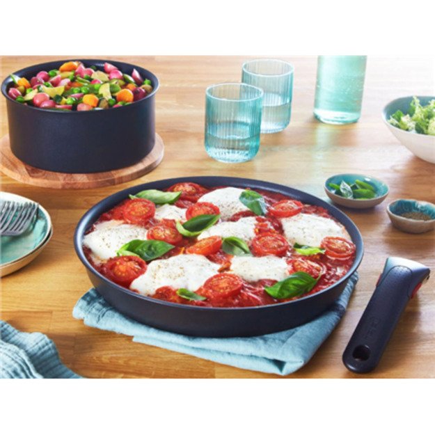 TEFAL Pot Set, 4 pcs | L7649453 Ingenio Ultimate | 16/18/20 cm | Aluminum | Black 5
