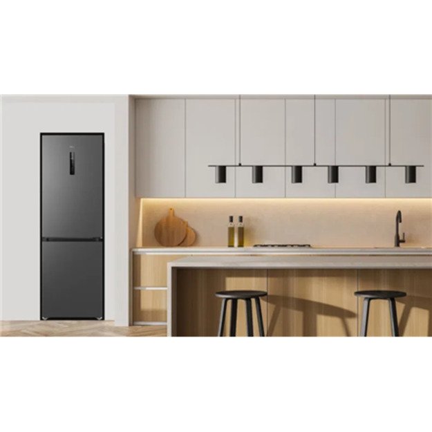 TCL Refrigerator | RP340BSD1 | Energy efficiency class D | Free standing | Combi | Height 185 cm | No Frost system | Fridge net  1