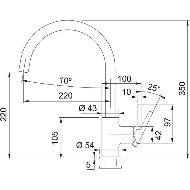 FRANKE Lina XL, kapučino sp. 115.0626.028 1