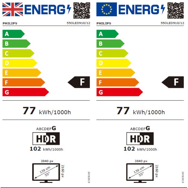 Televizorius PHILIPS OLED 55OLED910/12 3