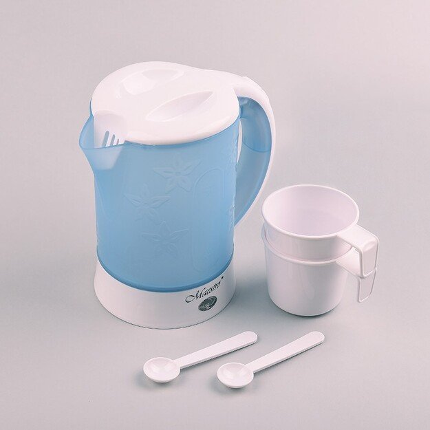 Feel-Maestro MR010 electric kettle 0.6 L Blue, White 600 W 2