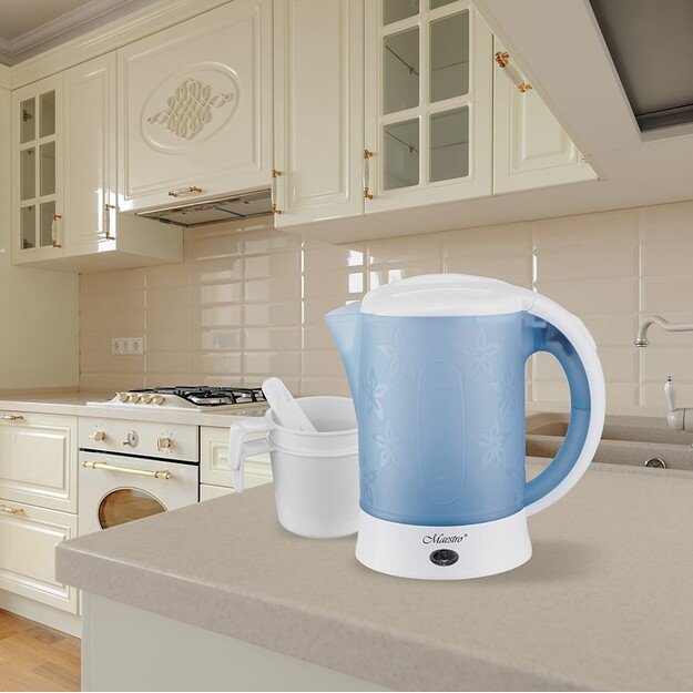 Feel-Maestro MR010 electric kettle 0.6 L Blue, White 600 W 6