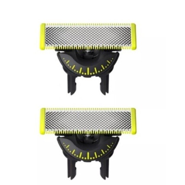 Philips | OneBlade Replacement blade, 2 pcs | QP420/50 | Black/Green 5