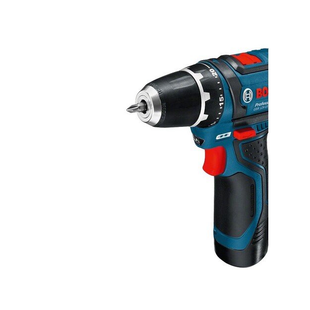 Bosch screwdriver 12 V Li-Ion 1300 RPM Black, Blue, Red 2