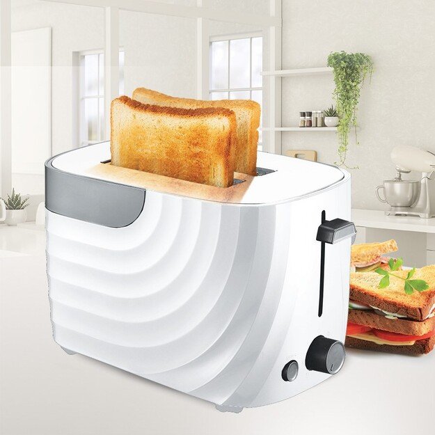 Maestro MR-706-White Toaster White 2
