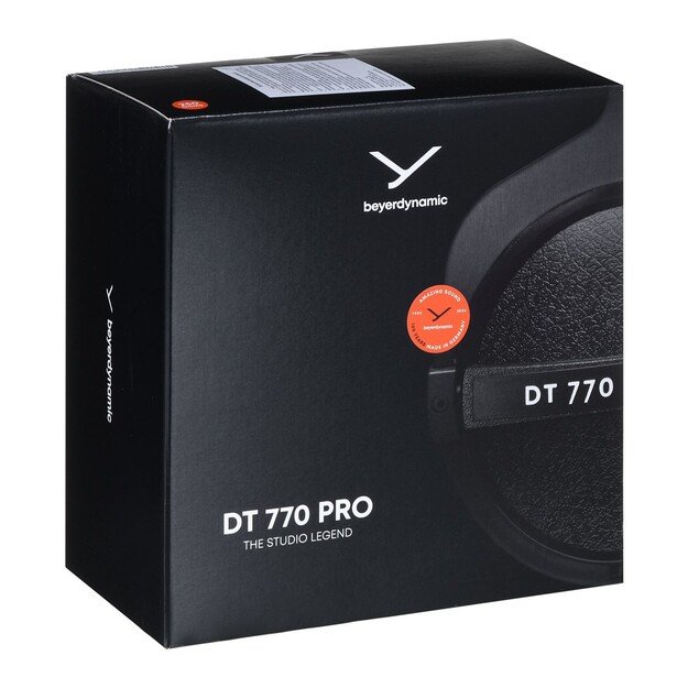 Beyerdynamic | Studio headphones | DT 770 PRO | Wired | On-Ear | Black 2