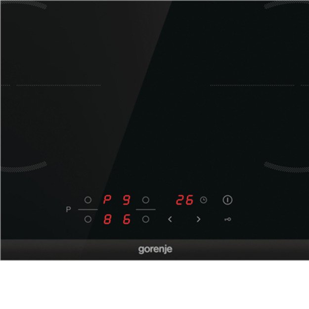 Gorenje Hob | GI6401BCE | Induction | Number of burners/cooking zones 4 | Touch control | Timer | Black 1