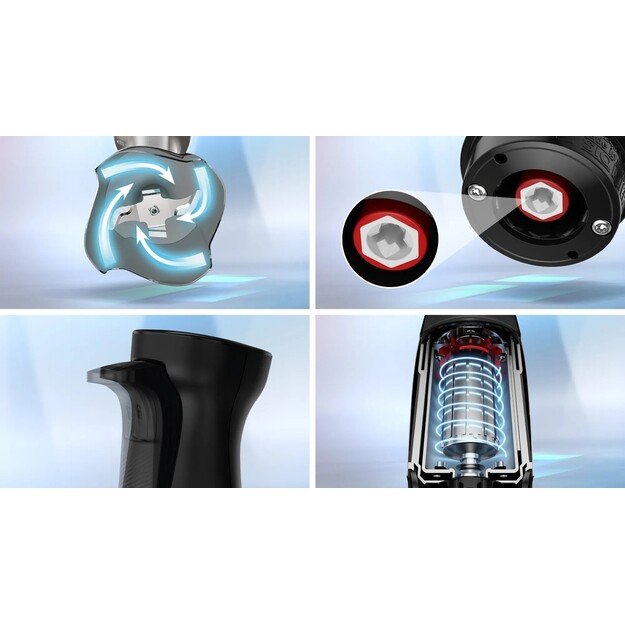 Blenderis rankinis BOSCH MSM 6M610 17