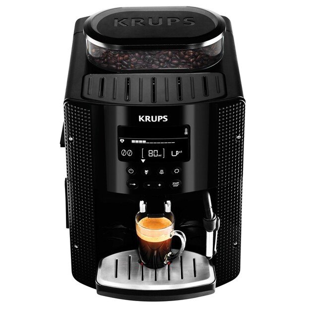 Coffee machine espresso Krups EA8150 (1450 W, black color) 6