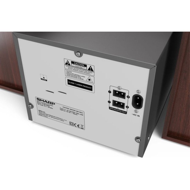 Sharp XL-B512(BR) Hi-Fi Micro System 2