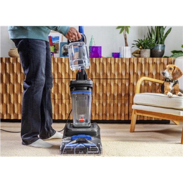 Bissell Carpet Cleaner | PowerWash Hydrosteam | Corded operating | Washing function | 1400 W | Black/Cobalt Blue 2