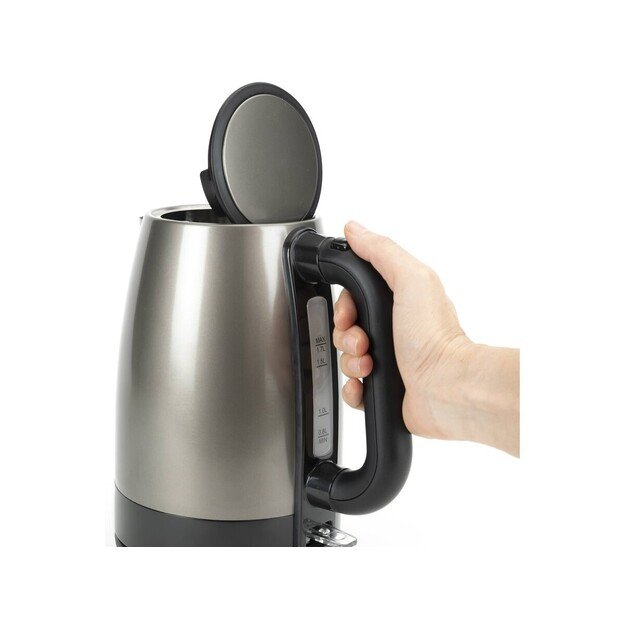 Black & Decker BXKE2201E electric kettle 1.7 L 2200 W Black, Stainless steel 1