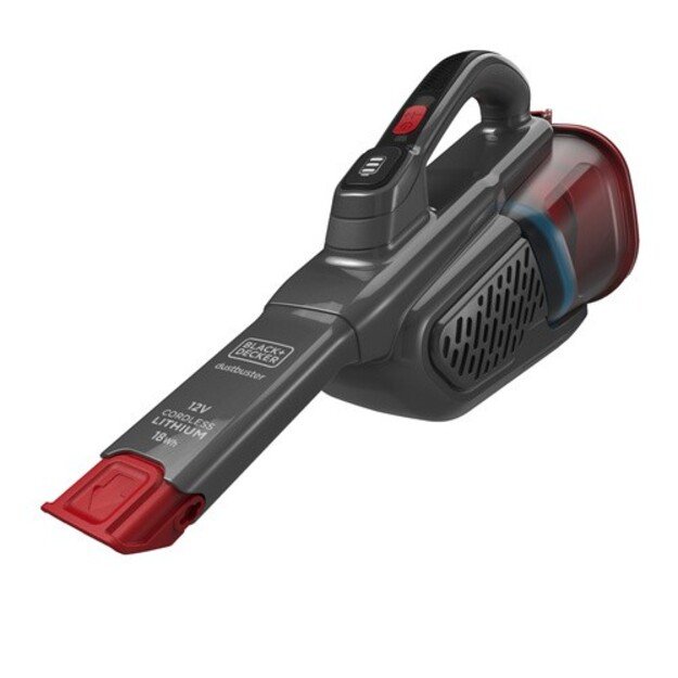 BLACK & DECKER Vacuum Cleaner | BHHV315B-QW | Cordless operating | Handstick | 12 V | Gray/Red