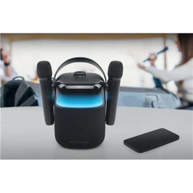 Muse Karaoke Speaker | M-530 KA | 30 W | Bluetooth | Black | Portable | Wireless connection 1