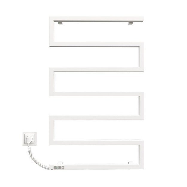 Elektrinis rank&scaron;luosčių džiovintuvas Kosser Zeta 900x550 EL, su laikmačiu, baltas (laidas kairėje) 3