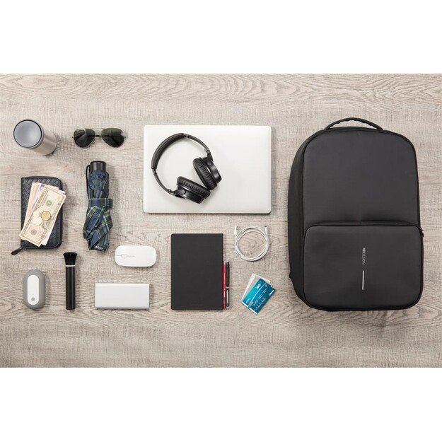 XD DESIGN ANTI-THEFT BACKPACK BOBBY FLEX GYM BAG BLACK P/N: P705.801 12