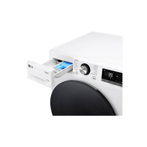 LG | Washing Machine | F4WR711S2W | Energy efficiency class A - 10% | Front loading | Washing capacity 11 kg | 1400 RPM | Depth 3