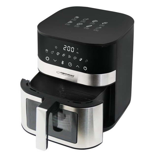 Esperanza EKA003 Non-fat fryer 5L, 1400W Inox 2