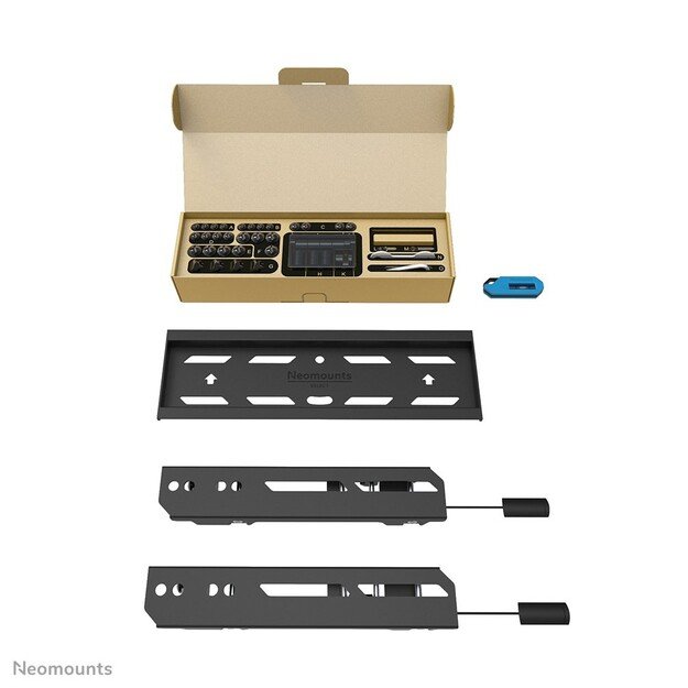 Neomounts WL30S-850BL12 TV mount wall 24-65  - fixed - lockable - fast installation, Black | Neomounts 14