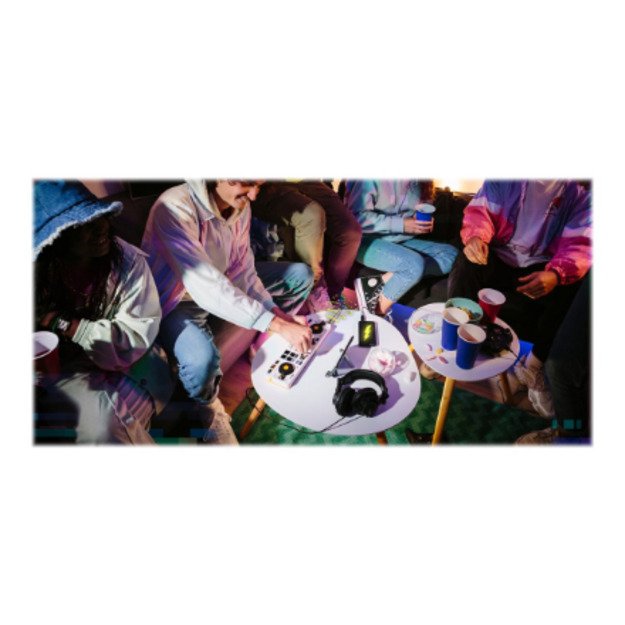 Hercules DJControl Control MIX Bluetooth Pour Smartphone et tablettes Android e 2 channels Black, White, Yellow