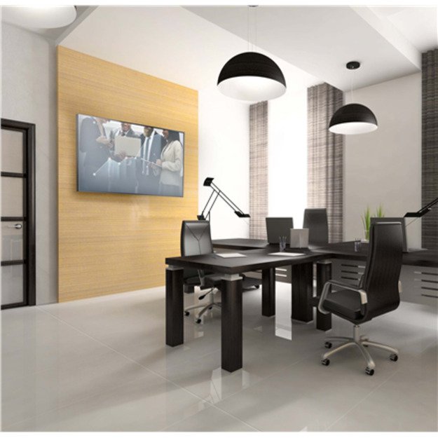 EDBAK | Wall mount | PWB2C-B | 42-75   | Maximum weight (capacity) 80 kg | Black 1