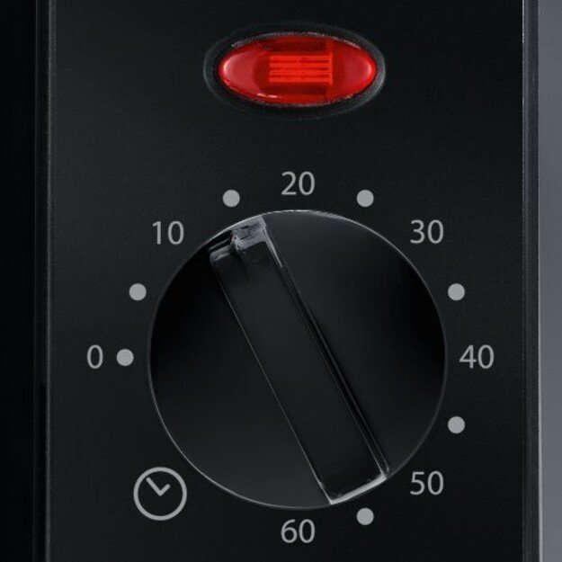 Severin Mini oven TO 2052 9 L Electric 800 W Black/ Silver 1