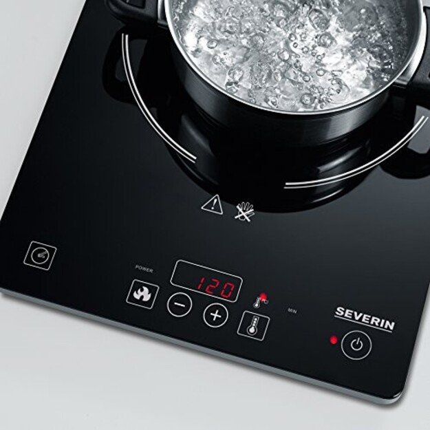 Severin KP 1071 hob Black Countertop Zone induction hob 1 zone(s) 1