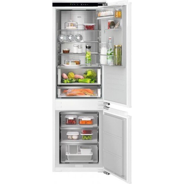 177 cm įmontuojamas &scaron;aldytuvas su &scaron;aldikliu AEG TSC9V183CC