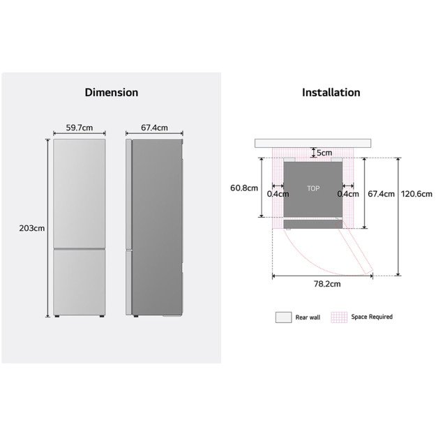 &Scaron;aldytuvas LG GBBS726BPY 3