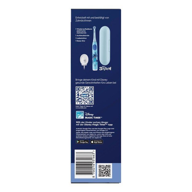 Tooth brush Oral-B iO Series 2 Kids 6+ Stitch 3