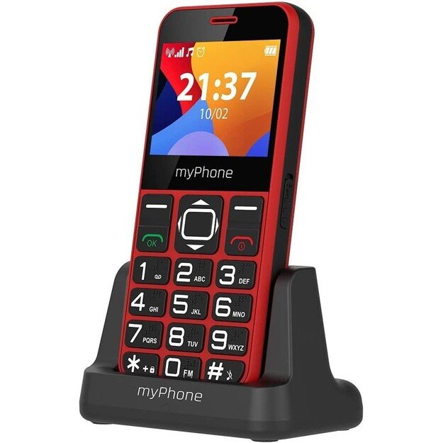 myPhone | Halo 3 | Red | 2.31   | IPS | 32 MB | 32 MB | Single SIM | Main camera resolution 0.3 MP | 1000 mAh 4