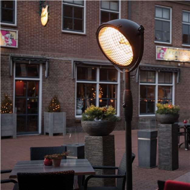 SUNRED | Heater | RSS19, Indus Bright Standing | Infrared | 2100 W | Black | IP54 1