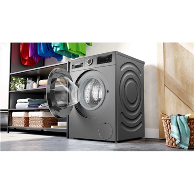 Bosch | WGG244ZRSN | Washing Machine | Energy efficiency class A | Front loading | Washing capacity 9 kg | 1400 RPM | Depth 59 c