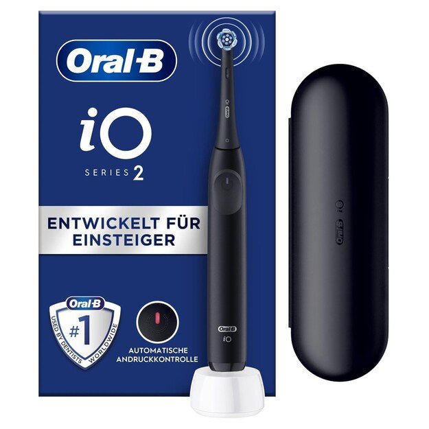 Oral-B iO Series 2 Adult Vibrating toothbrush Black 1