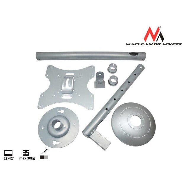 Mount wall for TV Maclean MC-504S (Ceiling, Rotary, Tilting - 42 , max. 30kg)