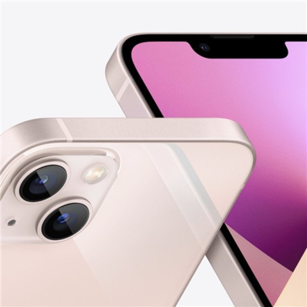 Apple | iPhone 13 | Pink | 6.1   | Super Retina XDR OLED | Apple | A15 Bionic | Internal RAM 4 GB | 128 GB | Dual SIM | Nano-SIM