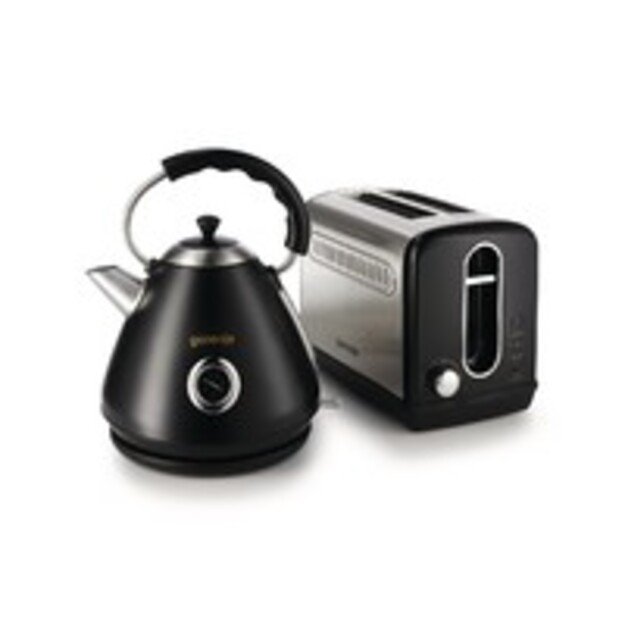 Gorenje | Kettle | K17CLBK | Electric | 2200 W | 1.7 L | Plastic and metal | 360&deg; rotational base | Black