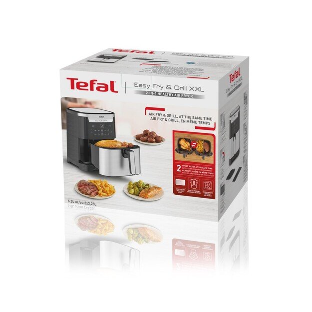TEFAL Easy Fry and Grill XXL Fryer | EY801D | Power 1830 W | Capacity 6.5 L | Black/Stainless Steel 8